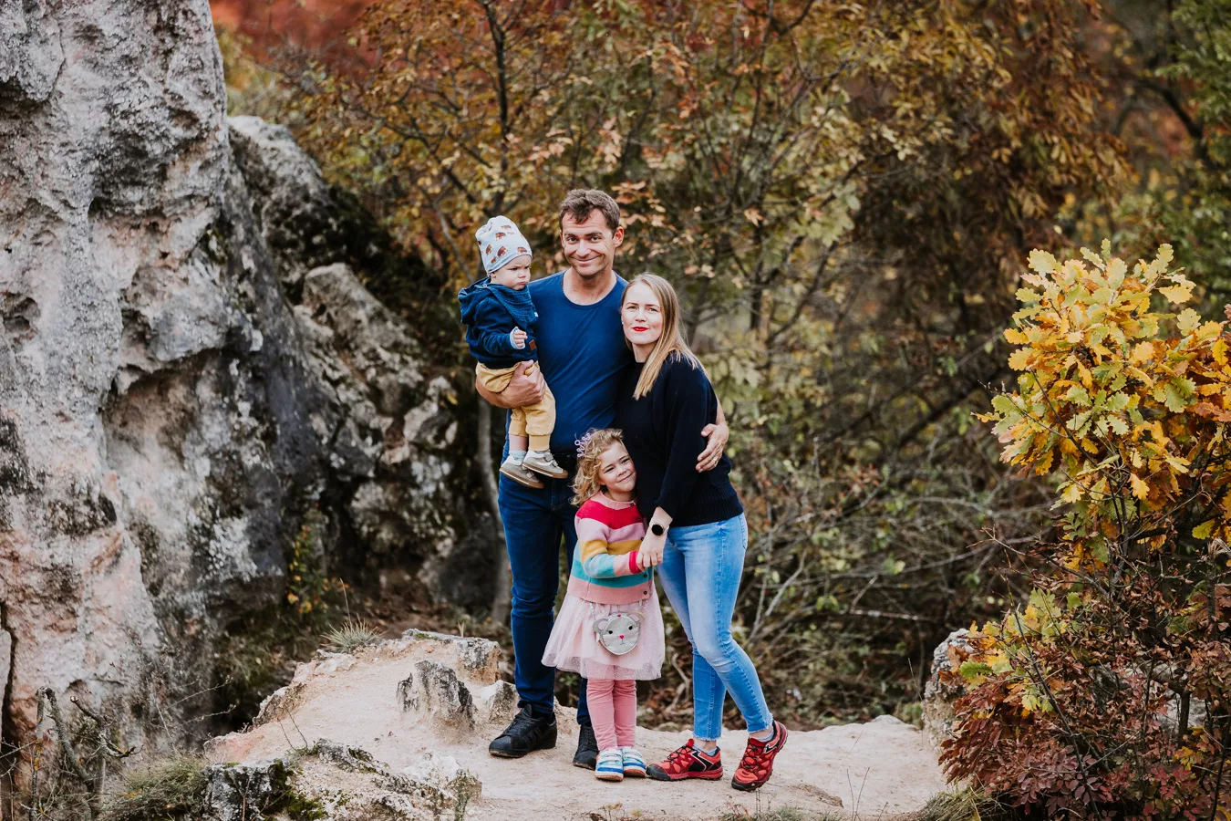 őszi családi fotózás